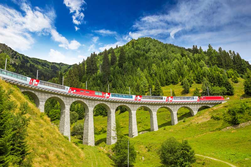 beautiful train rides in Europe